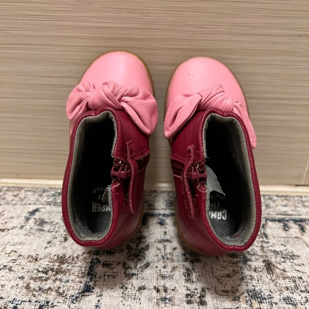 Camper First Walker Bow Boots, size 23 - Picture 4 of 5